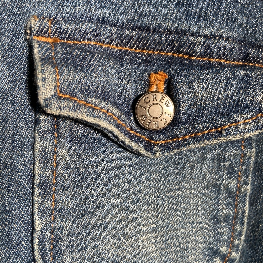 J.Crew J Crew denim jacket. Boyfriend fit Medium